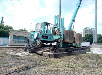 智能引導(dǎo)系統(tǒng)安裝于吳中路樁機(jī)施工地 智能引導(dǎo)系統(tǒng)安裝于吳中路樁機(jī)施工地